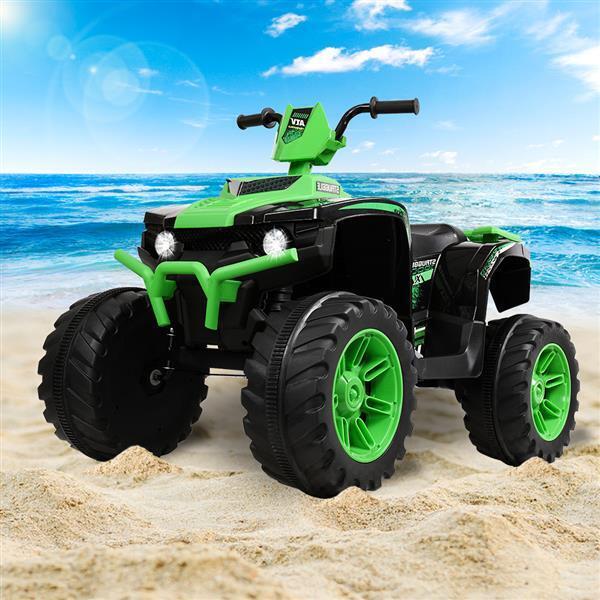 Load image into Gallery viewer, Electric Kids Ride-On ATV with Dual Drive and MP3 Player - 12V 7AH Battery - Summer Edition
