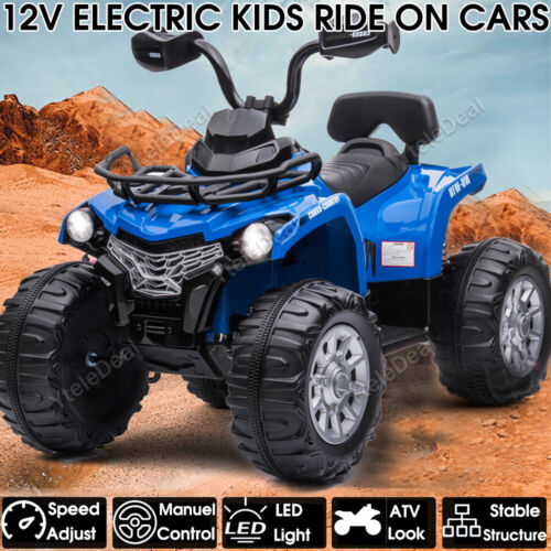 Load image into Gallery viewer, Electric Kids Ride-On Beach ATV Truck Toy with 2 Speeds and MP3 Player - 12V Battery Powered
