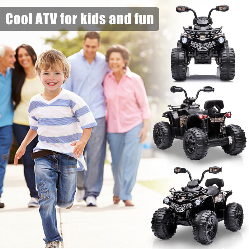 Load image into Gallery viewer, Electric Kids Ride-On Beach Car ATV Truck with 2 Speeds, MP3, Lights, and Music
