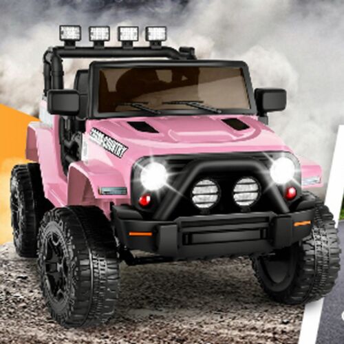 12V Battery Powered Electric Ride-On Truck for Kids with Remote Control - 60W Motor