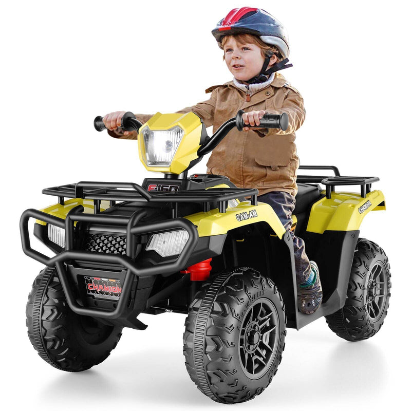 Load image into Gallery viewer, Electric ATV 4-Wheeler for Kids with LED Lights and Music - 12V Battery Powered
