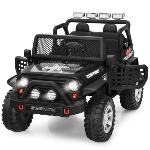 Load image into Gallery viewer, Electric Kids Ride On Car Truck with MP3 and Remote Control - Black
