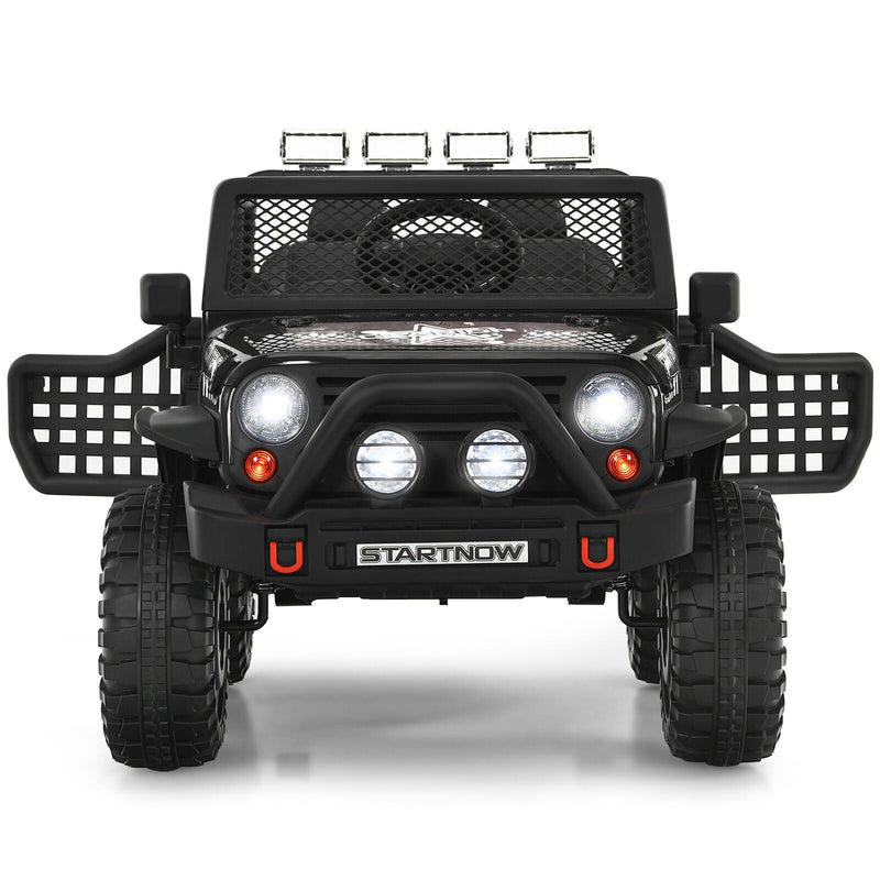 Load image into Gallery viewer, Electric Kids Ride On Car Truck with MP3 and Remote Control - Black
