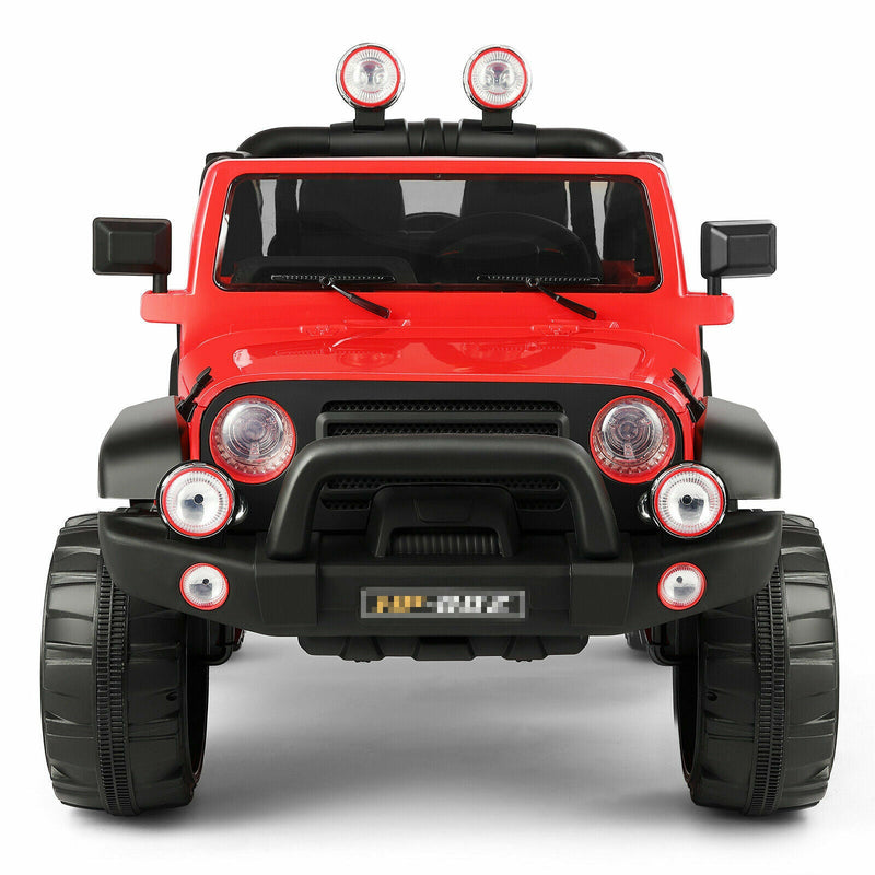 Load image into Gallery viewer, Electric Kids Ride-On Car Truck with MP3, LED Lights, Remote Control - 3 Speeds and Cover Included
