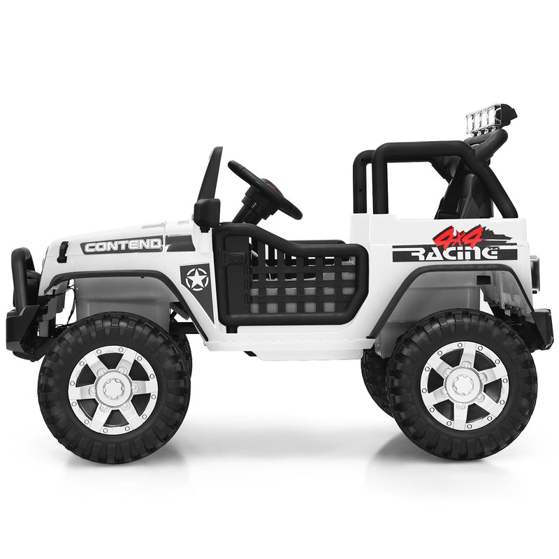 Load image into Gallery viewer, Electric Kids Ride On Car Truck with MP3 Player and Remote Control - White
