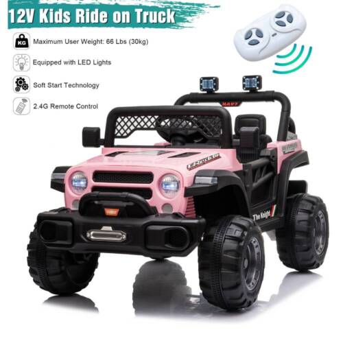 Load image into Gallery viewer, Electric Kids Ride On Car with 2.4G Remote Control and 3 Speed Modes - PINK 12V 4.5AH
