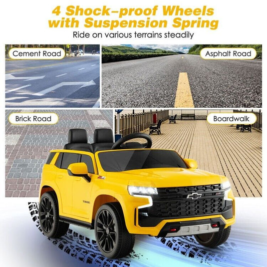 Electric Kids Ride-On Car with 3 Speeds, All-Terrain Wheels, and 2.4G Remote Control - 12V