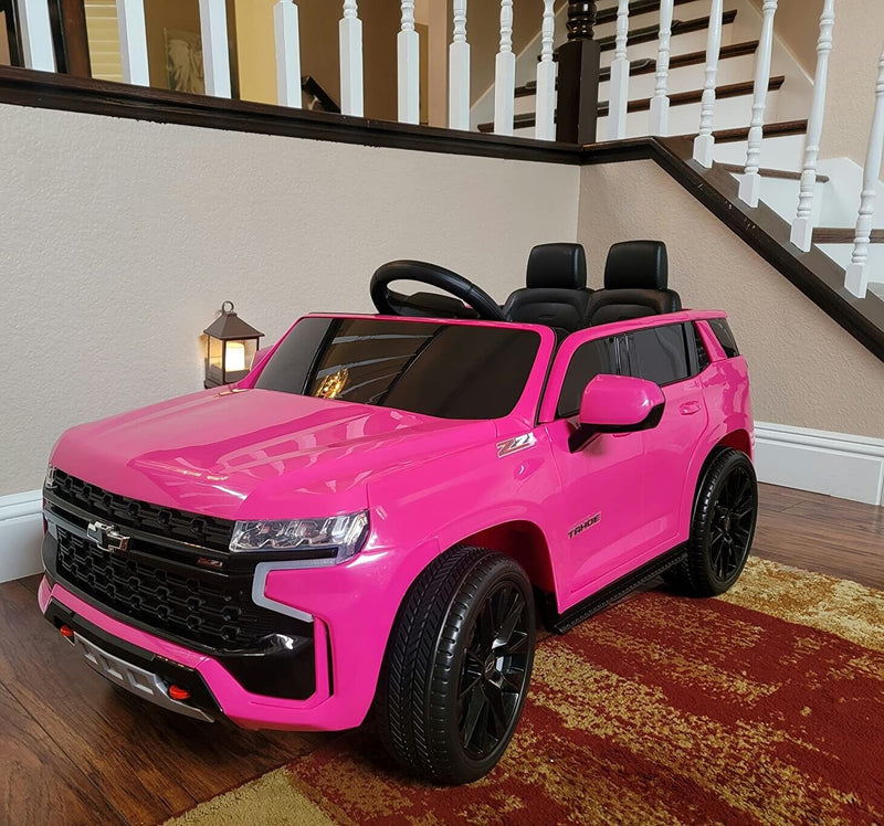 Load image into Gallery viewer, Electric Kids Ride-On Car with 3 Speeds, All-Terrain Wheels, and 2.4G Remote Control - 12V
