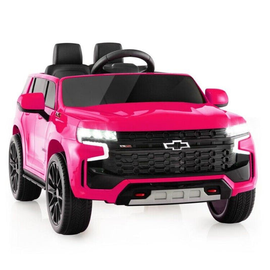 Electric Kids Ride-On Car with 3 Speeds, All-Terrain Wheels, and Remote Control - Pink