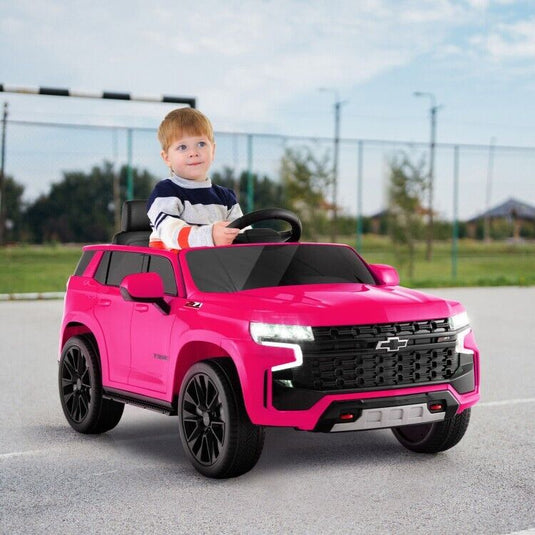 Electric Kids Ride-On Car with 3 Speeds, All-Terrain Wheels, and Remote Control - Pink