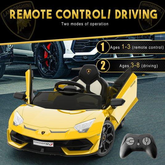 12V Electric Ride On Car for Kids with Remote Control - Perfect Christmas Gift!