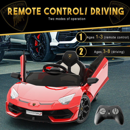 12V Electric Ride On Car for Kids with Remote Control - Perfect Christmas Gift!