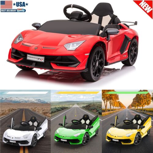 Load image into Gallery viewer, Electric Kids Ride On Car with Remote Control, LED Light, and Music - 12V Battery Powered

