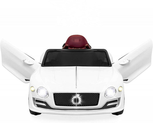 Electric Kids Ride-On Car with Scissor Doors and Safety Belts - Perfect Gift for Children (12V)