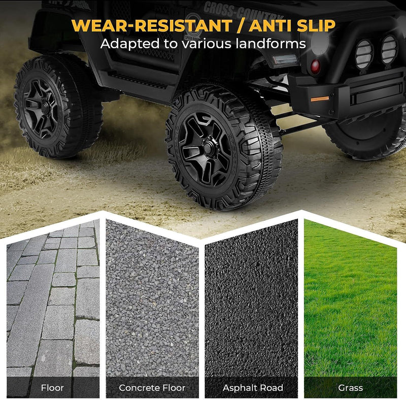 Load image into Gallery viewer, Electric Kids Ride-On JEEP Truck with Remote Control and 2 Seats - 3 Speed Options - Perfect Gift for Children
