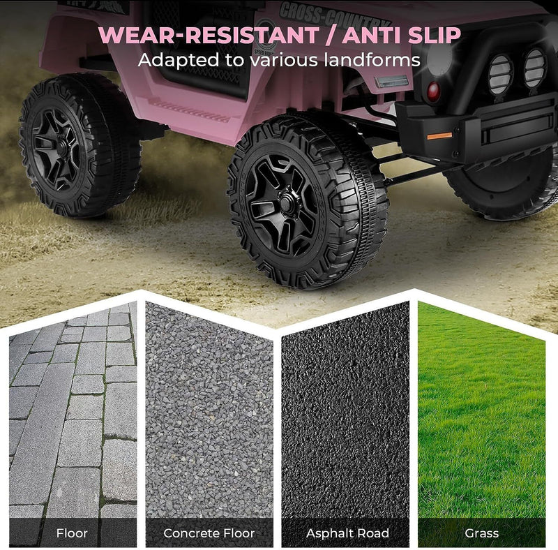 Load image into Gallery viewer, JEEP LED Ride On Car with Remote Control, USB, and MP3 for Kids
