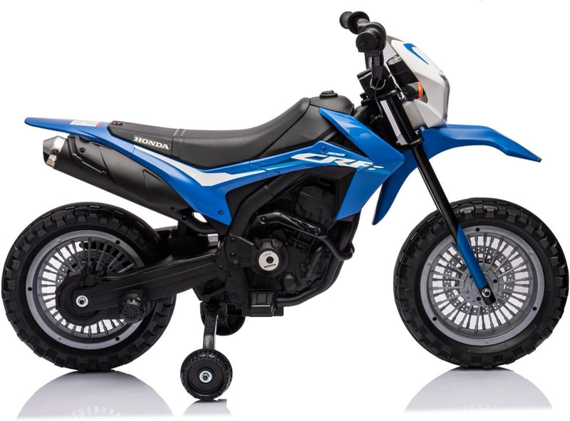 Load image into Gallery viewer, Electric Kids Ride-On Motorcycle with Bluetooth MP3 and LED Lights
