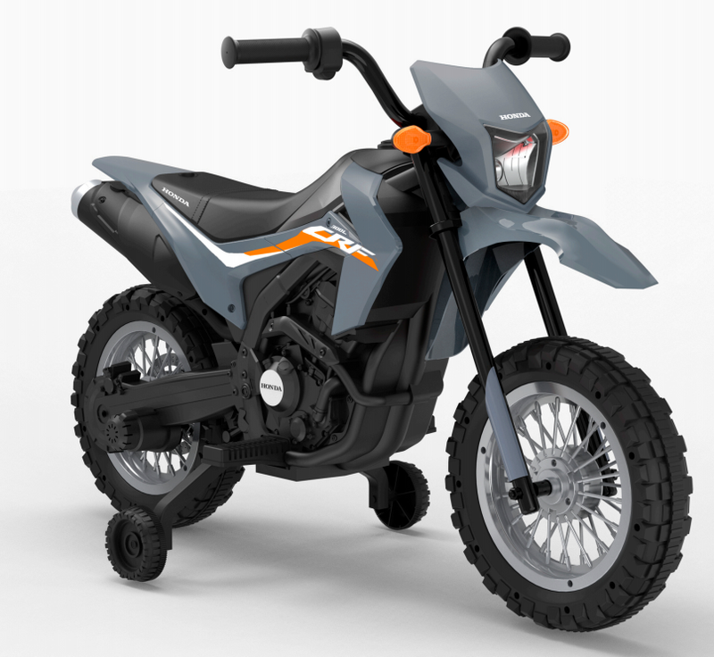 Load image into Gallery viewer, Electric Kids Ride-on Motorcycle with Training Wheel, Headlight, and Sound Effects
