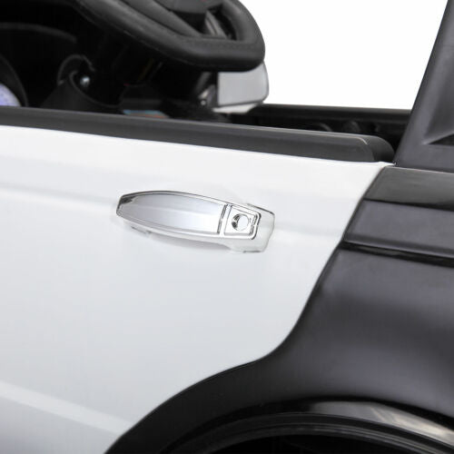 Load image into Gallery viewer, Electric Kids Ride On Police Car with Remote Control, Flashing Lights, and Horn - Black
