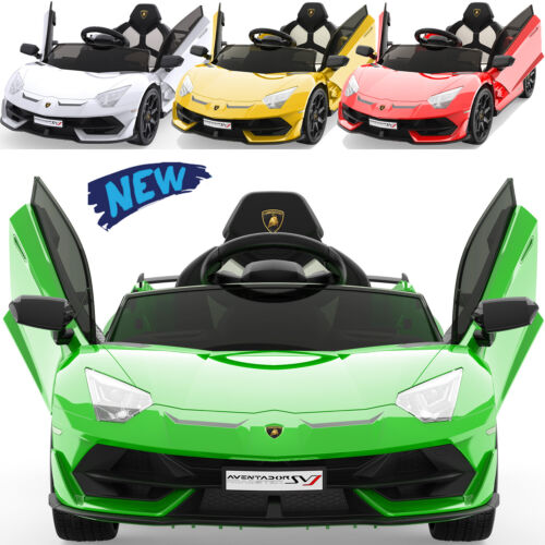 Load image into Gallery viewer, Electric Kids Ride On Sports Car with Remote Control, Music, and LED Lights - Perfect Gift for Kids!
