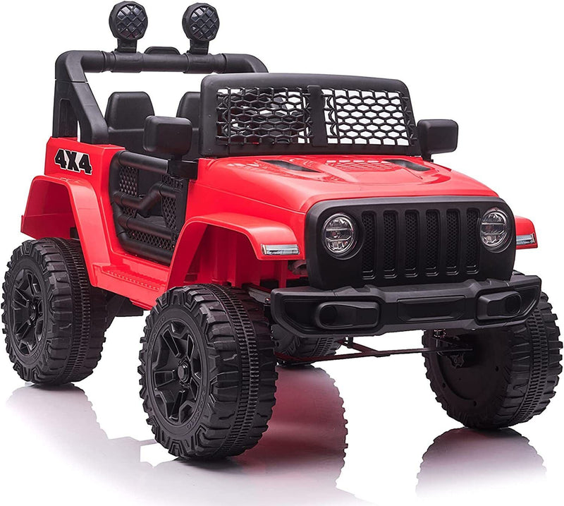 Load image into Gallery viewer, Electric Kids Ride-On Truck with Remote Control and LED Lights - 12V Battery Powered, 1-Seater
