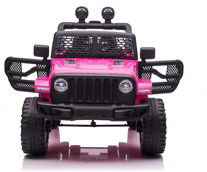 Load image into Gallery viewer, Electric Kids Ride-On Truck with Remote Control and LED Lights - 12V Battery Powered, 1-Seater

