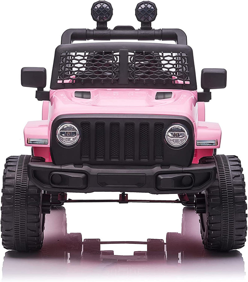 Load image into Gallery viewer, Electric Kids Ride-On Truck with Remote Control and LED Lights - 12V Battery Powered, 1-Seater
