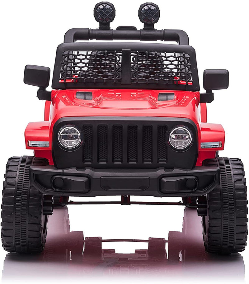 Load image into Gallery viewer, Electric Kids Ride-On Truck with Remote Control and LED Lights - 12V Battery Powered, 1-Seater

