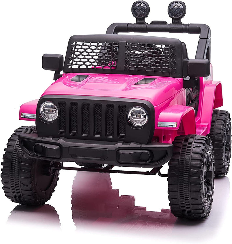 Load image into Gallery viewer, Electric Kids Ride-On Truck with Remote Control and LED Lights - 12V Battery Powered, 1-Seater
