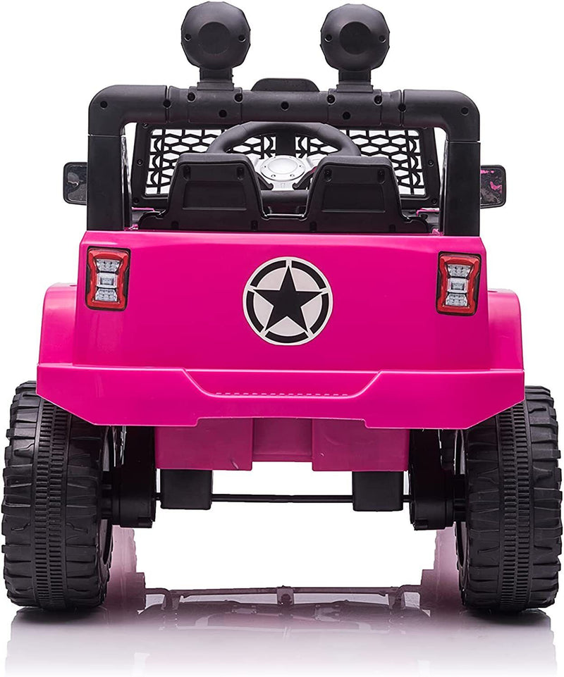 Load image into Gallery viewer, Electric Kids Ride-On Truck with Remote Control and LED Lights - 12V Battery Powered, 1-Seater
