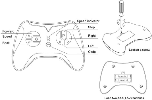 Electric Kids Ride-On Truck with Remote Control and LED Lights - 12V Battery Powered, 1-Seater