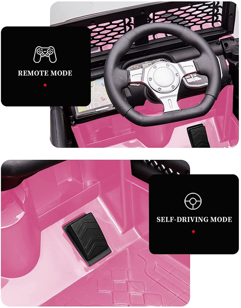 Load image into Gallery viewer, Electric Kids Ride-On Truck with Remote Control and LED Lights - 12V Battery Powered, 1-Seater
