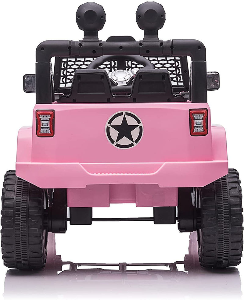 Load image into Gallery viewer, Electric Kids Ride-On Truck with Remote Control and LED Lights - 12V Battery Powered, 1-Seater
