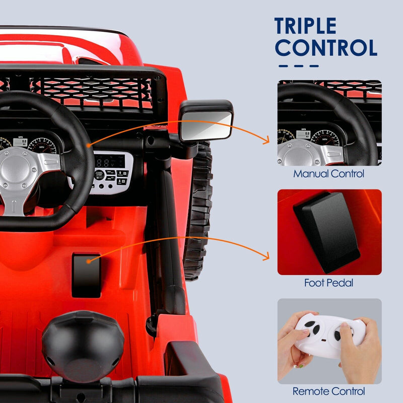 Load image into Gallery viewer, 12V Battery Powered Electric Ride On Car for Kids with Remote Control &amp; MP3 Player
