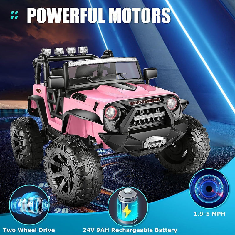 Load image into Gallery viewer, Electric Lamborghini Ride-On Car for Kids with Remote Control - 24/12V Truck Toy
