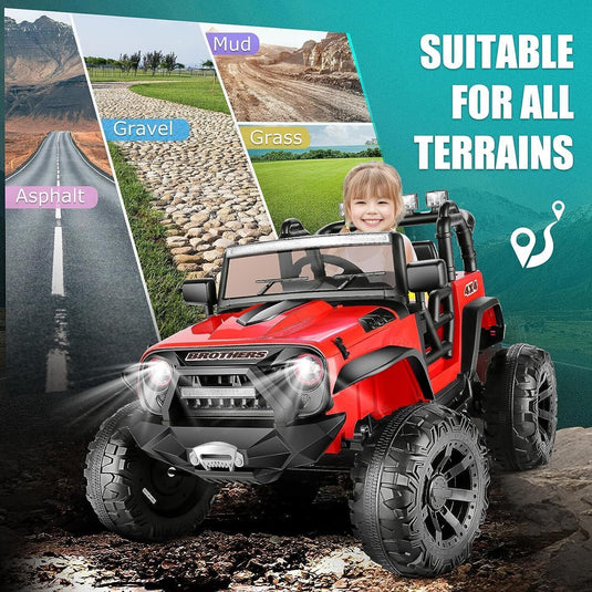 Electric Lamborghini Ride-On Car for Kids with Remote Control - 24/12V Truck Toy