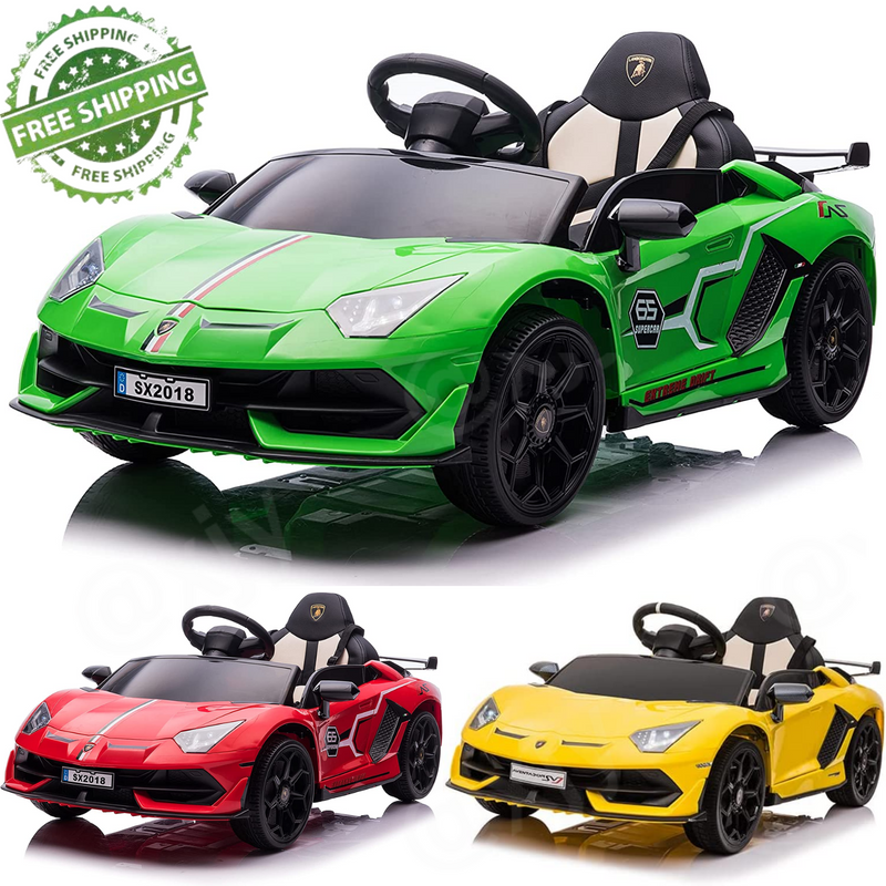 Load image into Gallery viewer, Kids Lamborghini Electric Ride-On Car with Remote Control - 24/12V Truck Design
