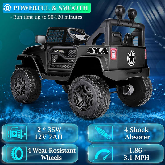 Remote Control Lamborghini Electric Car for Kids - 24/12V Ride-On Truck