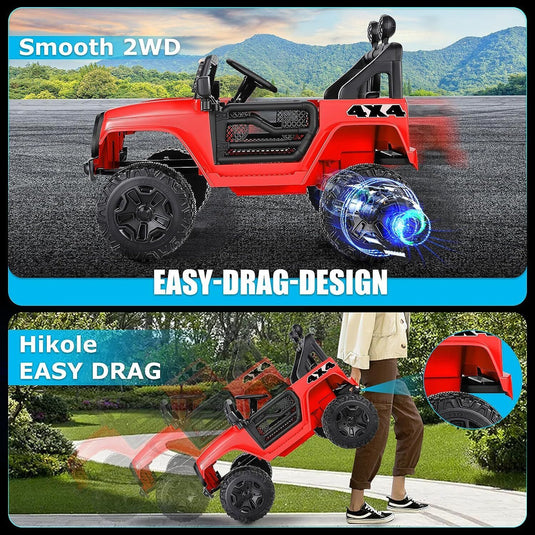 Remote Control Lamborghini Electric Car for Kids - 24/12V Ride-On Truck