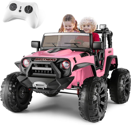 Remote Control Lamborghini Electric Car for Kids - 24/12V Ride-On Truck