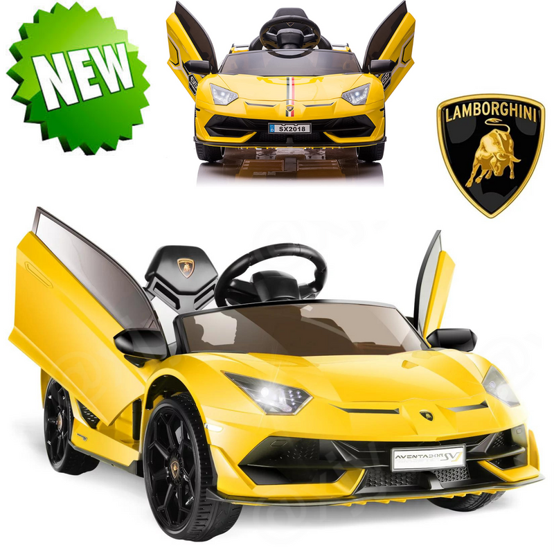 Load image into Gallery viewer, Remote Control Lamborghini Electric Car for Kids - 24/12V Ride-On Truck
