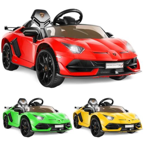 Load image into Gallery viewer, Electric Lamborghini Ride-On Car for Kids with Remote Control and MP3 Player
