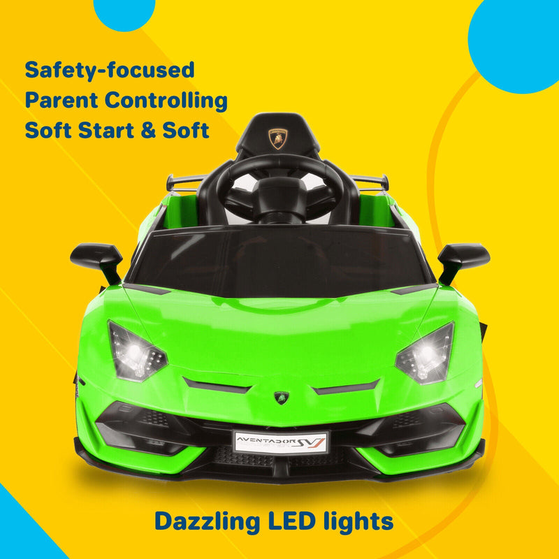 Load image into Gallery viewer, Electric Lamborghini Ride-On Car for Kids with Remote Control and MP3 Player - Perfect Gift for Children in the US
