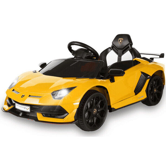 Electric Lamborghini Ride-On Car for Kids with Remote Control and MP3 Player - Perfect Gift for Children in the US