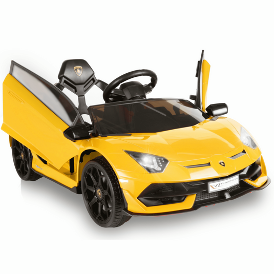 Premium 12V Lamborghini Ride On Car for Kids with Remote Control and MP3 Player - Perfect Toy for Children