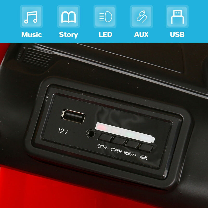 Load image into Gallery viewer, Electric Lamborghini Ride-On Car for Kids with Remote Control, LED Lights, and MP3 Player - 3 Speed Options
