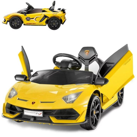 Electric Lamborghini Sian Ride On Car for Kids with Remote Control and MP3 Player - Perfect Gift for Kids!