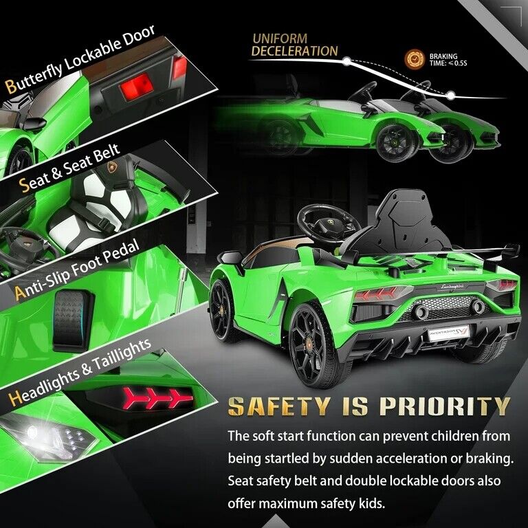 Load image into Gallery viewer, Electric Lamborghini Sian Ride On Car for Kids with Remote Control and MP3 Player - Perfect Gift for Kids!

