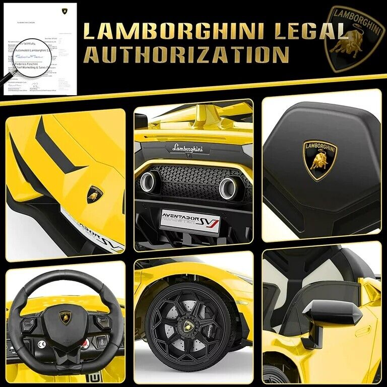 Load image into Gallery viewer, Electric Lamborghini Sian Ride On Car for Kids with Remote Control and MP3 Player - Perfect Gift for Kids!
