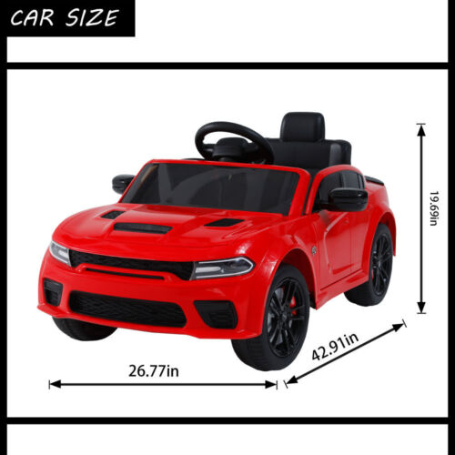 Load image into Gallery viewer, Electric Licensed Dodge Charger 12V Kids Ride-On Car with Parental Remote Control
